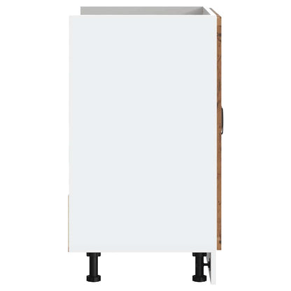 Spoelbakonderkast Kalmar 80x46x81,5 cm bewerkt hout oud hout