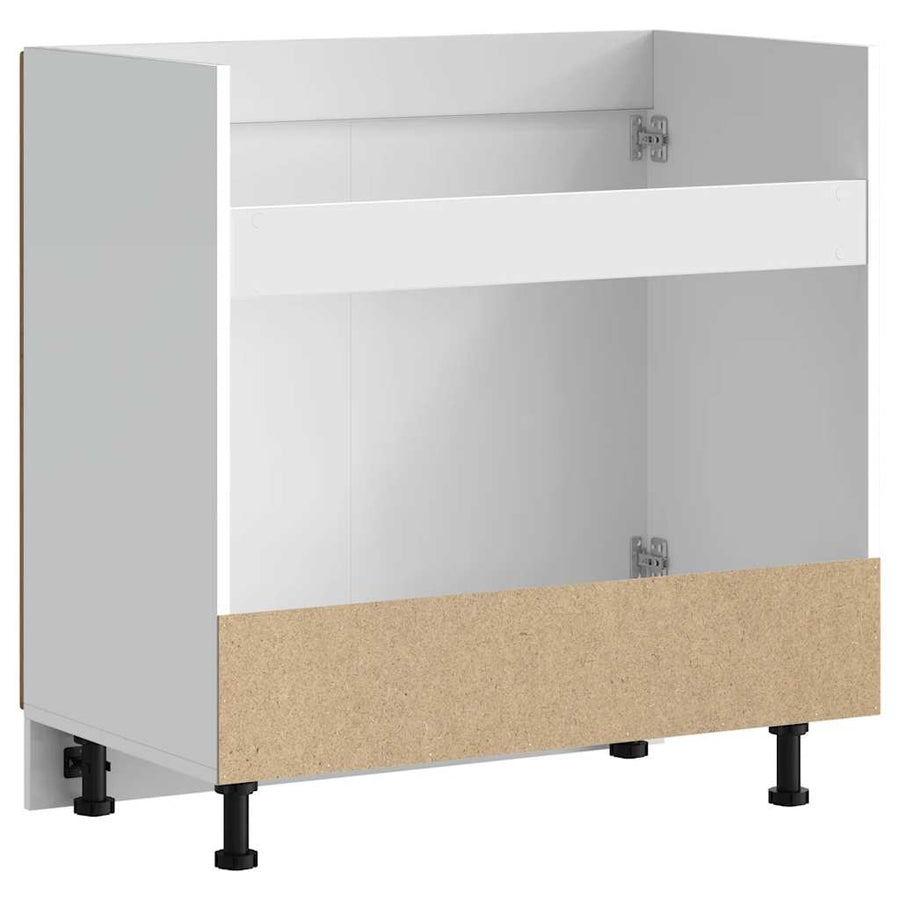 Spoelbakonderkast Kalmar 80x46x81,5 cm bewerkt hout oud hout