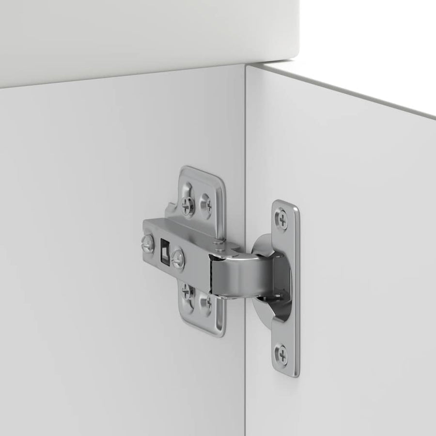 Keuken onderkast Kalmar bewerkt hout wit