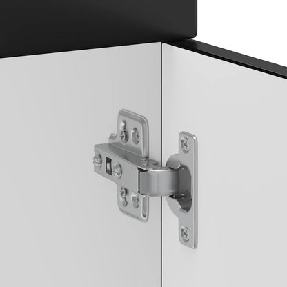 Keuken onderkast Kalmar bewerkt hout zwart