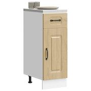 Keukenonderkast Kalmar 30x46x81.5 cm bewerkt hout sonoma eiken