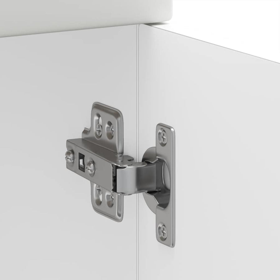Keuken onderkast Kalmar bewerkt hout wit