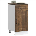 Base cabinet Kalmar treated wood smoked oak colour