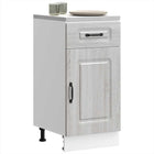 Base cabinet Kalmar processed wood grey Sonoma oak