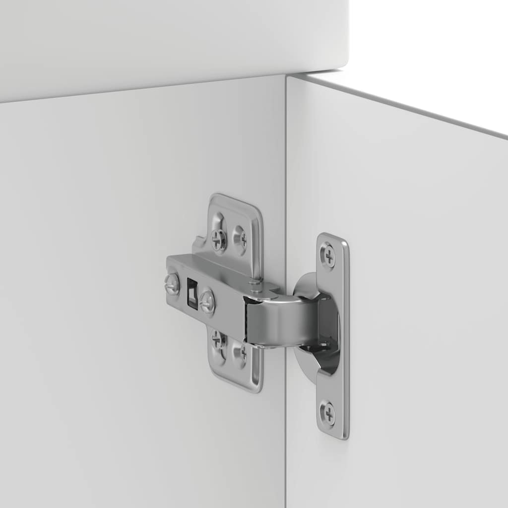 Keuken onderkast Kalmar bewerkt hout wit