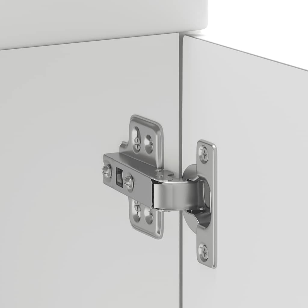 Keuken onderkast Kalmar bewerkt hout wit