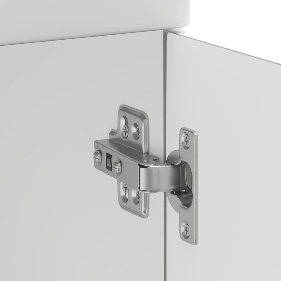 Keuken onderkast Kalmar bewerkt hout wit