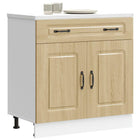 Base cabinet Kalmar treated wood Sonoma oak effect