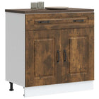 Base cabinet Kalmar treated wood smoked oak colour