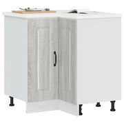 Hoekkeukenonderkast Kalmar grijs sonoma eiken 75.5x75.5x81.5 cm