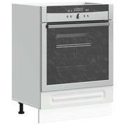 Oven cabinet Kalmar engineered wood white