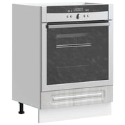 Oven Cabinet Kalmar engineered wood grey Sonoma oak