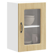 Keukenbovenkast 40x31x60 cm bewerkt hout sonoma eiken