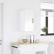 Keukenwandkast 30x31x60 cm bewerkt hout hoogglans wit