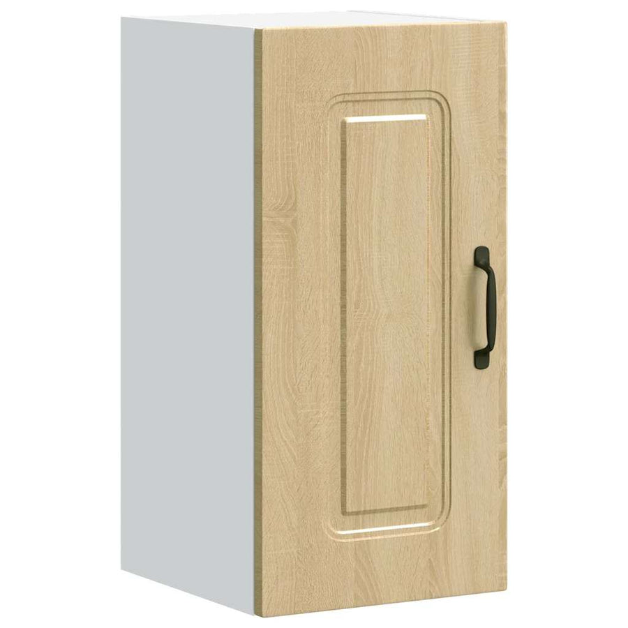 Keukenwandkast Kalmar bewerkt hout sonoma eikenkleurig