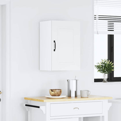 Keukenwandkast Kalmar bewerkt hout wit