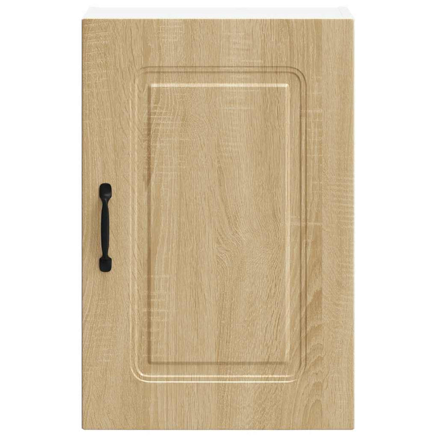 Keukenwandkast Kalmar bewerkt hout sonoma eikenkleurig