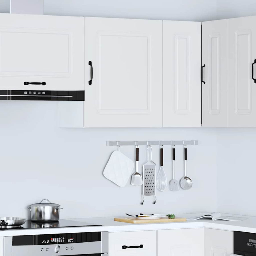 Keukenwandkast Kalmar bewerkt hout wit