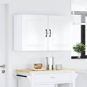 Keukenwandkasten set 2 stuks hoogglans wit