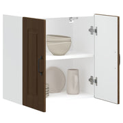 Keukenwandkast Kalmar 60x31x60 cm bewerkt hout bruin