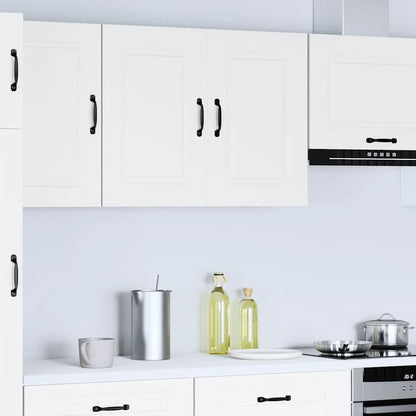 Keukenwandkast Kalmar bewerkt hout wit