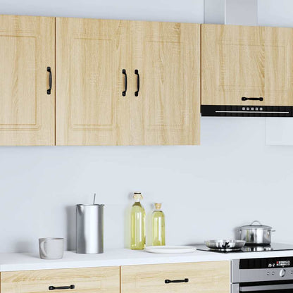 Keukenwandkast Kalmar bewerkt hout sonoma eikenkleurig