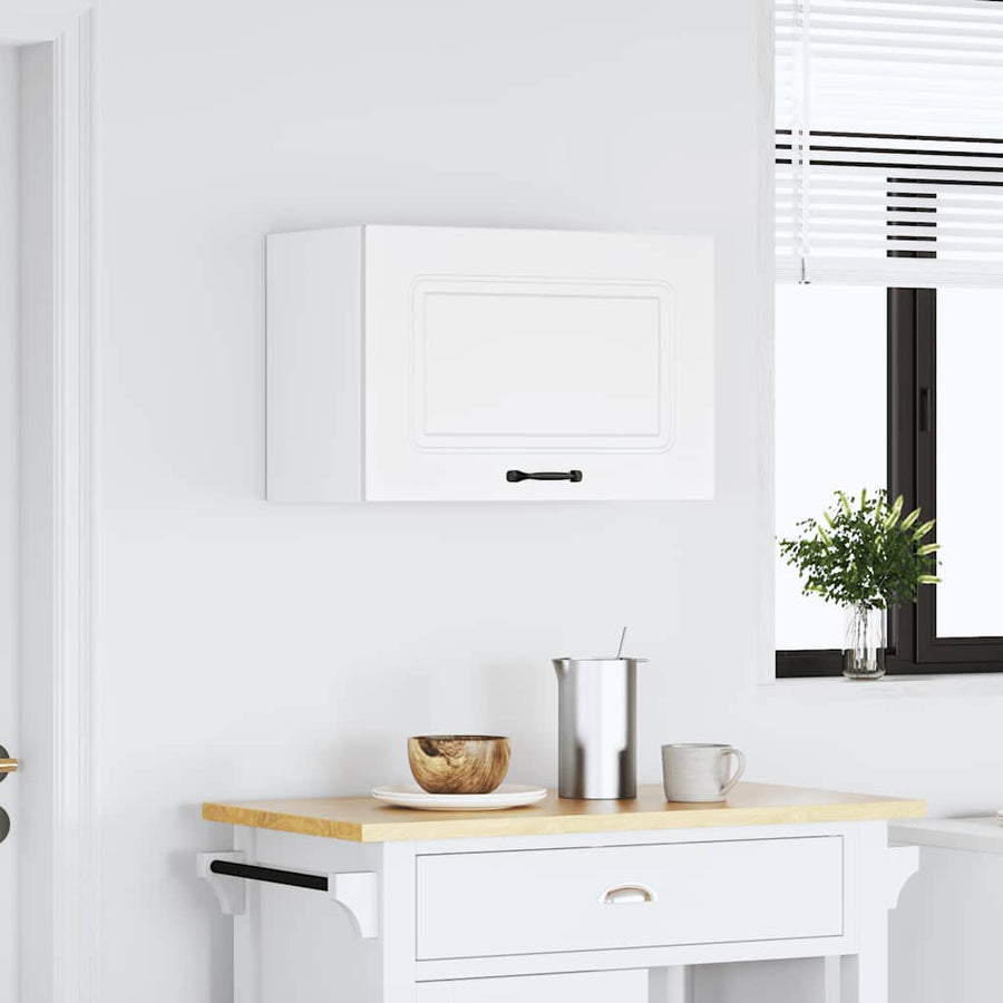 Keukenwandkast Kalmar bewerkt hout wit