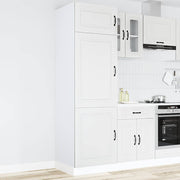Keukenkast Kalmar 60x57x207 cm bewerkt hout wit