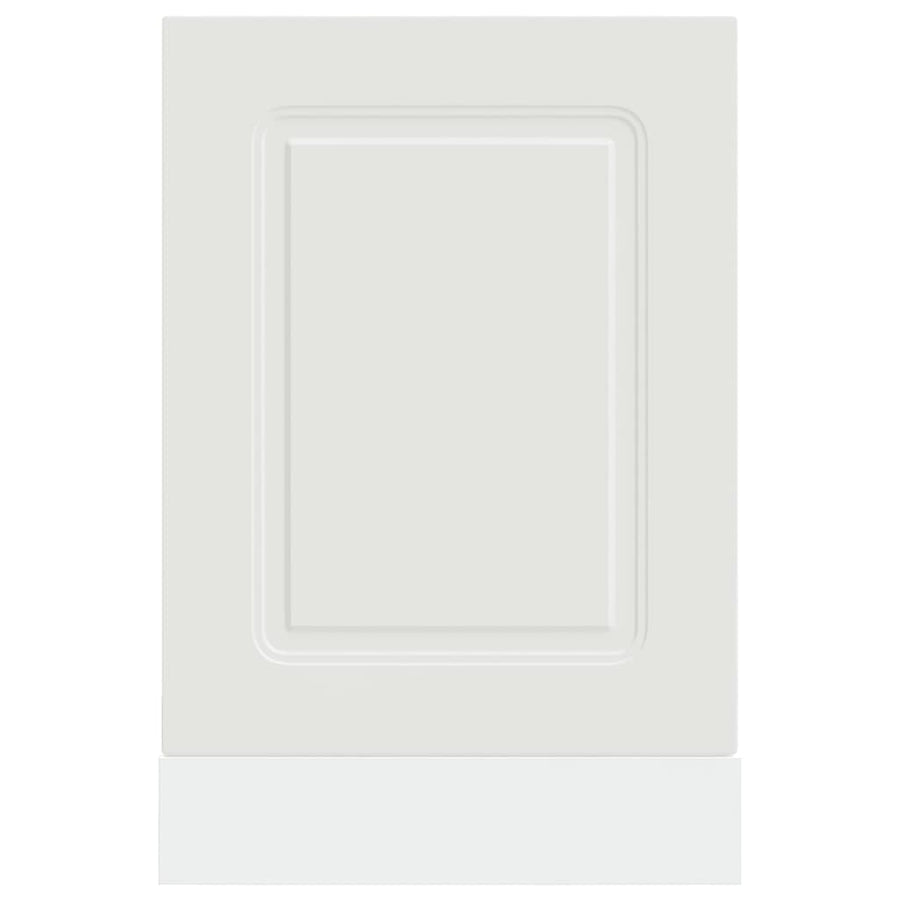 Vaatwaspaneel Kalmar 45x1,5x67 cm bewerkt hout wit