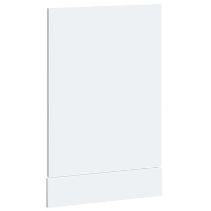 Vaatwaspaneel Kalmar 45x1,5x67 cm bewerkt hout wit