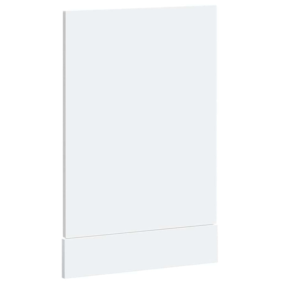 Vaatwaspaneel Kalmar 45x1,5x67 cm bewerkt hout wit