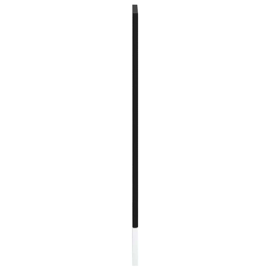 Vaatwaspaneel Kalmar 45x1,5x67 cm bewerkt hout zwart