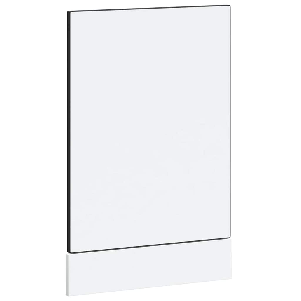 Vaatwaspaneel Kalmar 45x1,5x67 cm bewerkt hout zwart