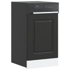 Dishwasher panel Kalmar 45x1.5x67 cm processed wood black
