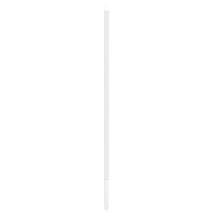 Vaatwaspaneel Kalmar 45x1,5x67 cm bewerkt hout hoogglans wit