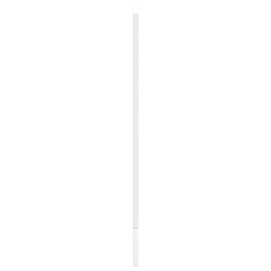 Vaatwaspaneel Kalmar 45x1,5x67 cm bewerkt hout hoogglans wit