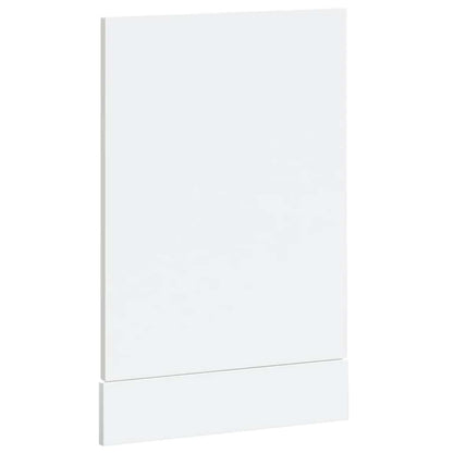 Vaatwaspaneel Kalmar 45x1,5x67 cm bewerkt hout hoogglans wit