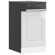Dishwasher panel Kalmar 45x1.5x67 cm engineered wood high gloss white