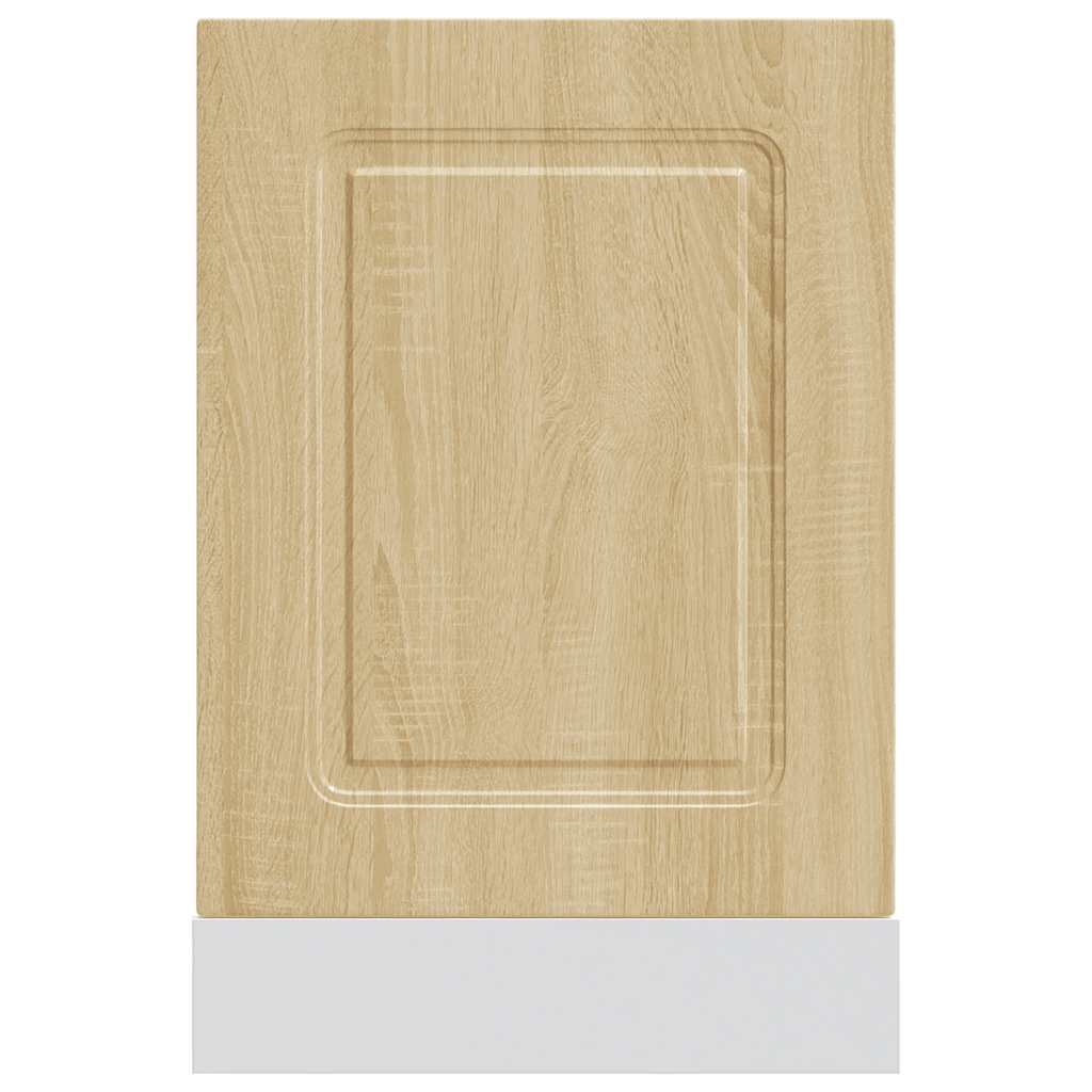 Vaatwaspaneel Kalmar 45x1,5x67 cm bewerkt hout sonoma eiken