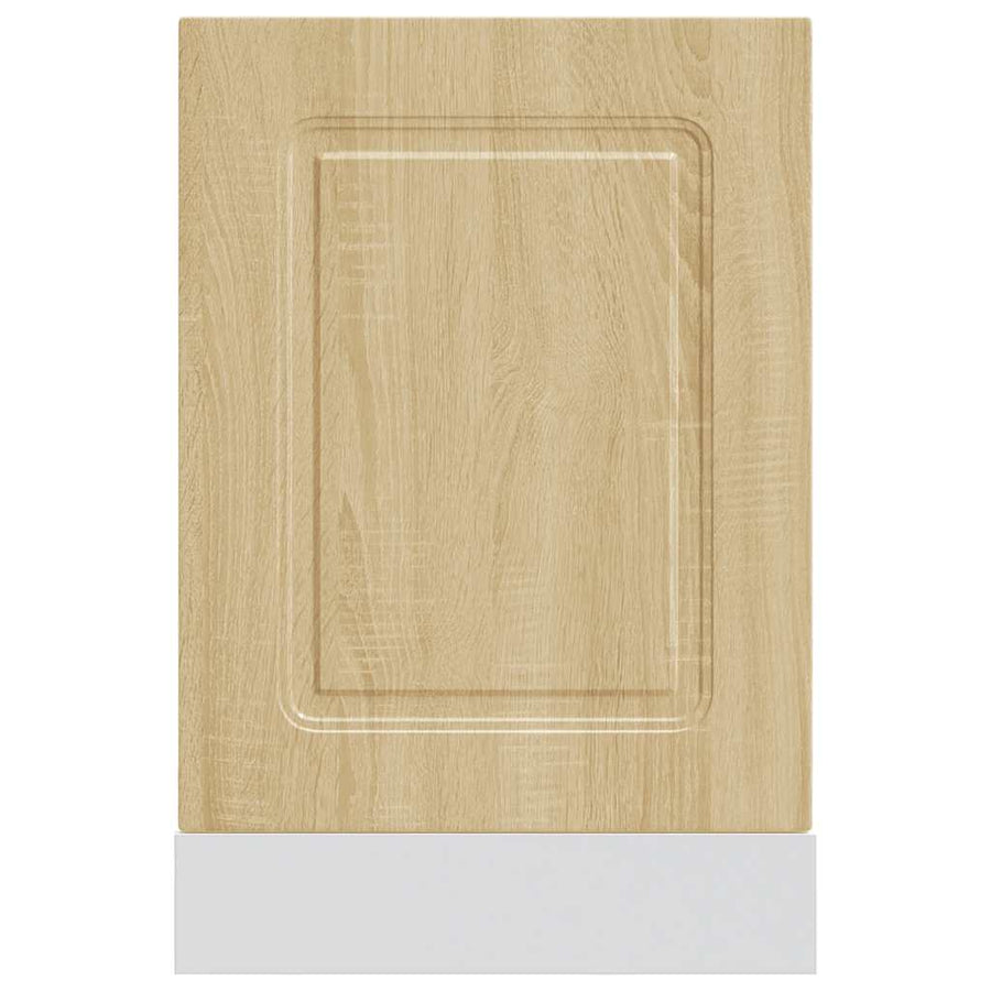 Vaatwaspaneel Kalmar 45x1,5x67 cm bewerkt hout sonoma eiken