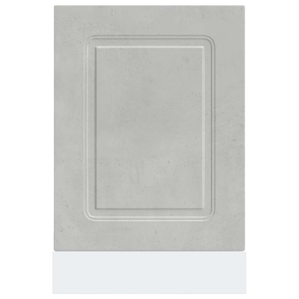 Vaatwaspaneel Kalmar 45x1,5x67 cm bewerkt hout betongrijs