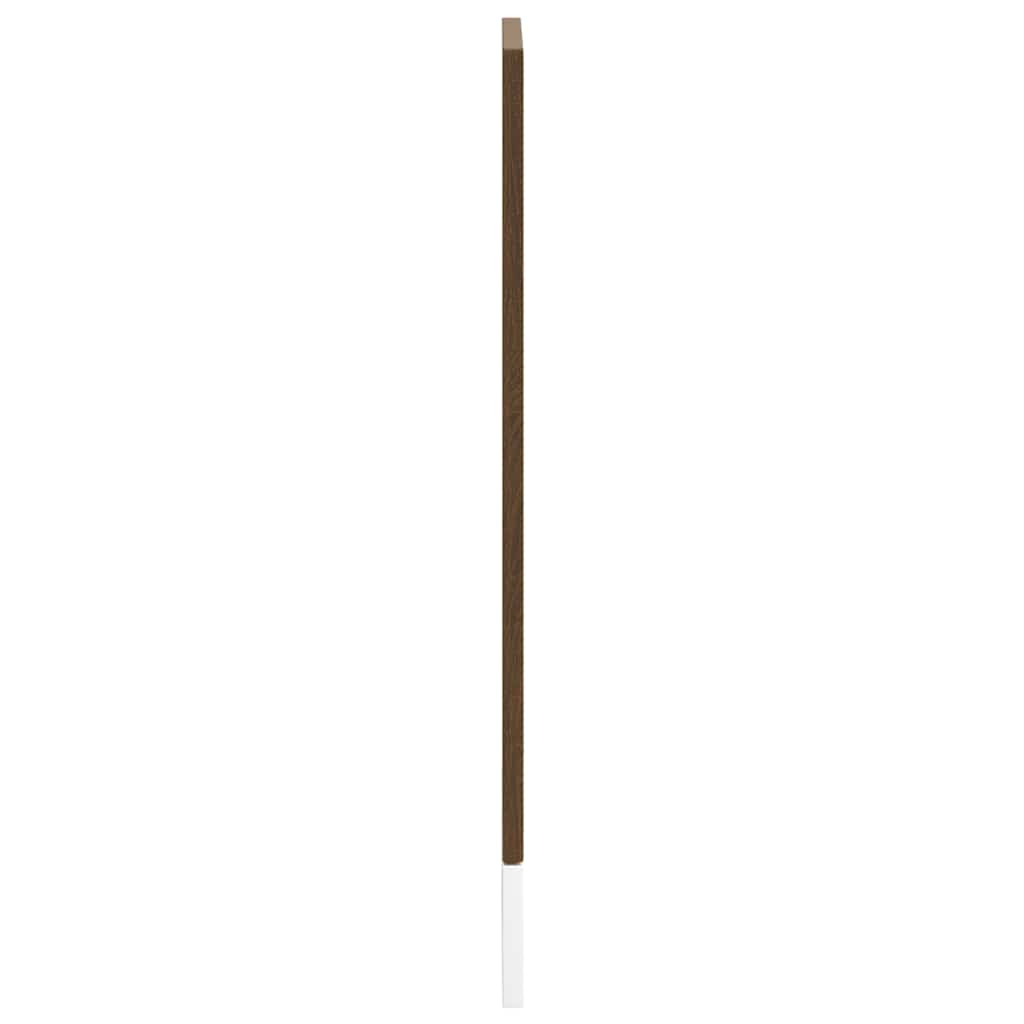 Vaatwaspaneel Kalmar 45x1,5x67 cm bewerkt hout bruin eikenkleur