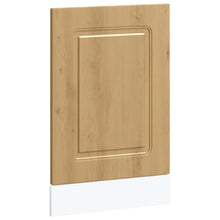 Vaatwaspaneel Kalmar 45x1,5x67 cm bewerkt hout artisanaal eiken