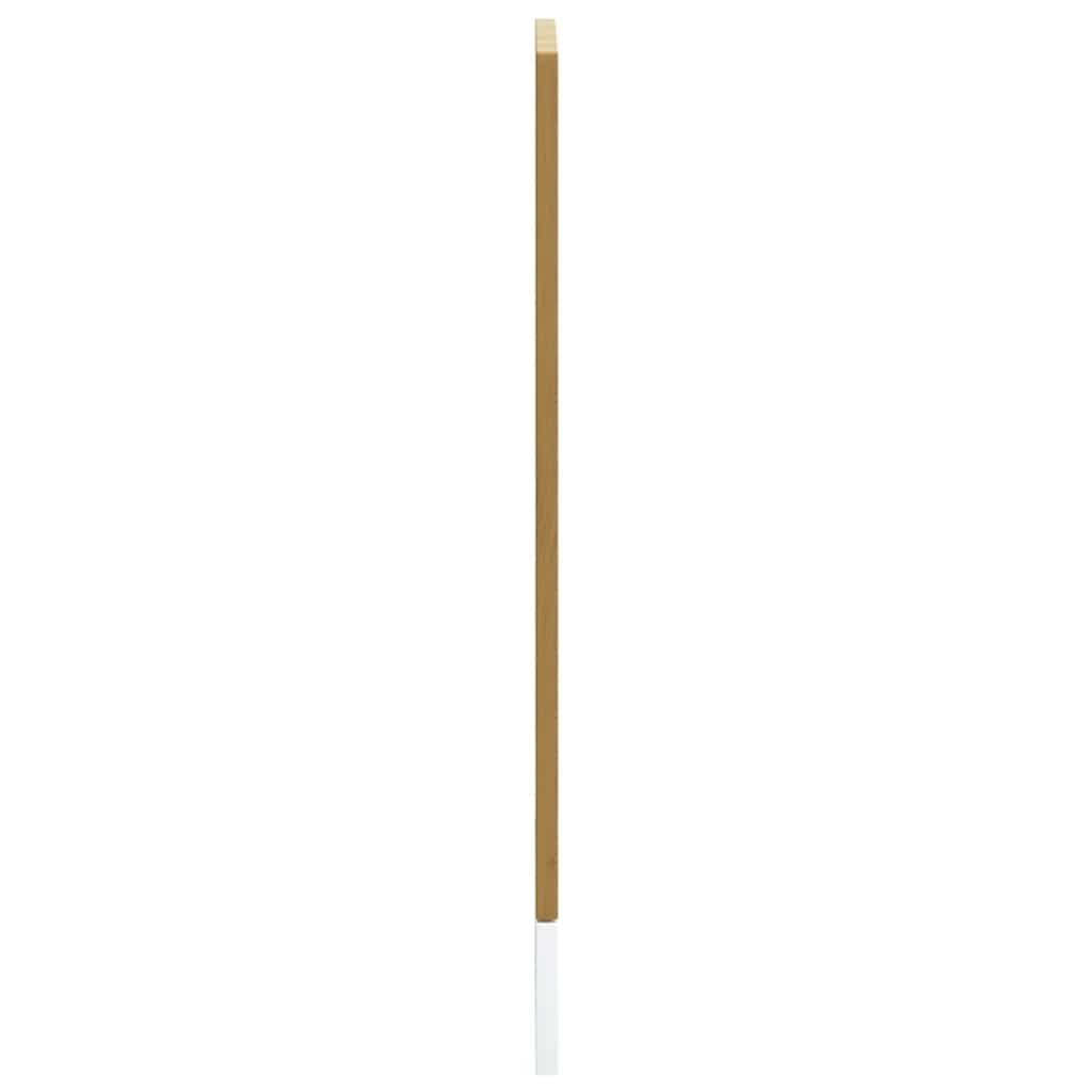 Vaatwaspaneel Kalmar 45x1,5x67 cm bewerkt hout artisanaal eiken