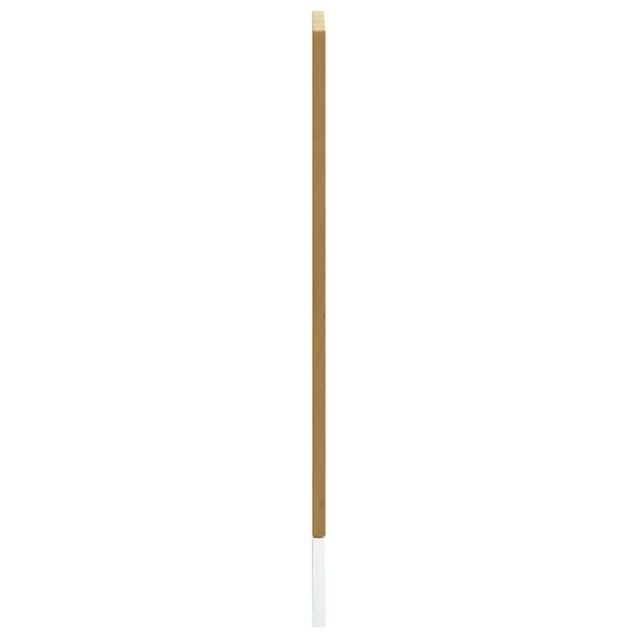 Vaatwaspaneel Kalmar 45x1,5x67 cm bewerkt hout artisanaal eiken