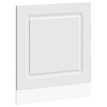 Vaatwaspaneel Kalmar 60x1,5x67 cm bewerkt hout wit