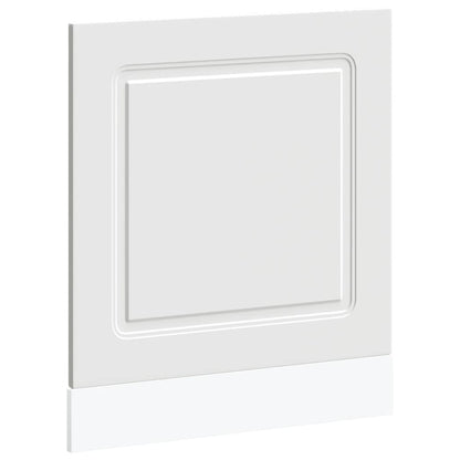 Vaatwaspaneel Kalmar 60x1,5x67 cm bewerkt hout wit