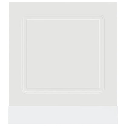 Vaatwaspaneel Kalmar 60x1,5x67 cm bewerkt hout wit
