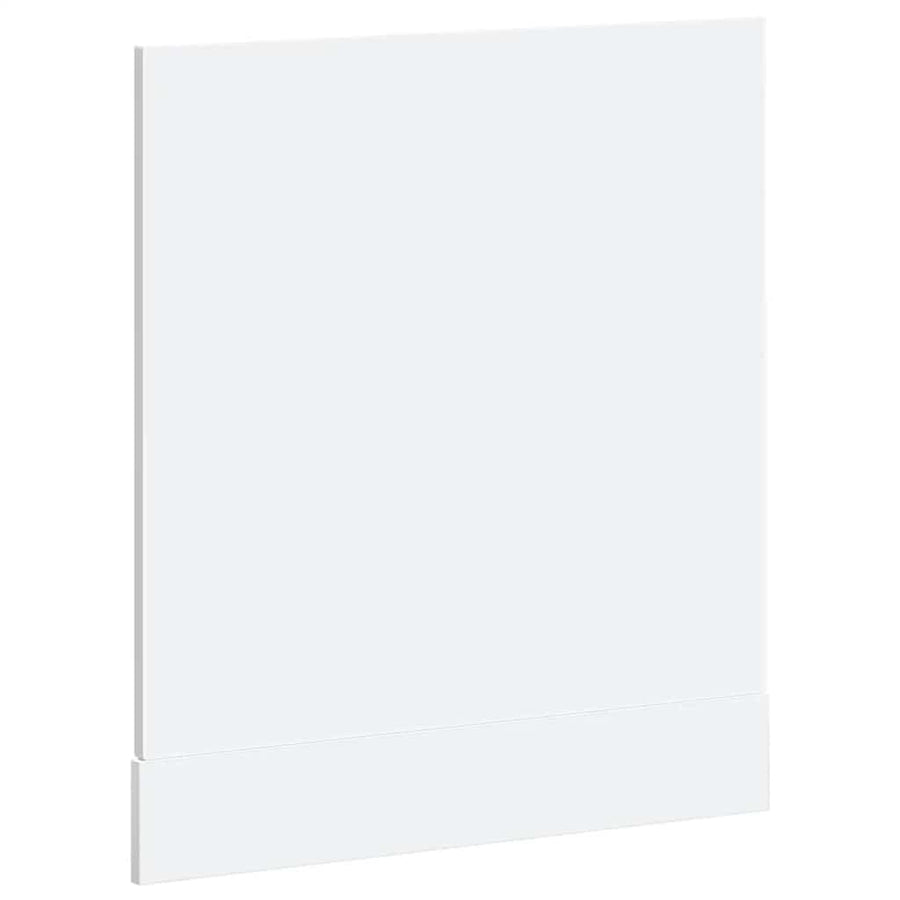 Vaatwaspaneel Kalmar 60x1,5x67 cm bewerkt hout wit