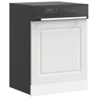 Dishwasher panel Kalmar 60x1.5x67 cm engineered wood white
